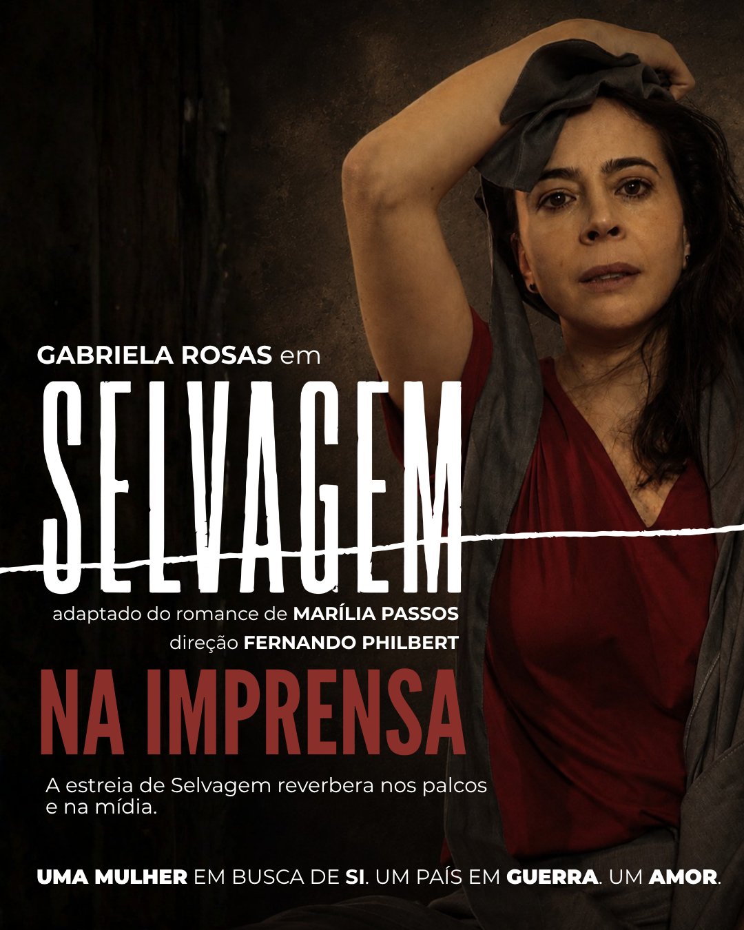 Cena do espetáculo Selvagem 1